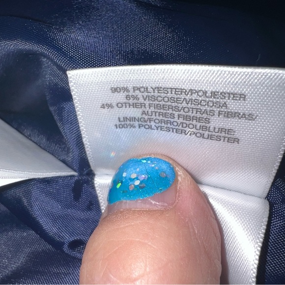 Nine West Metallic Multicolor Jacket With Tiers & Trim, 16 - Picture 11 of 12